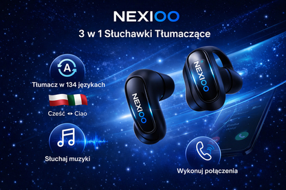 Słuchawki Tłumaczące Nexioo™