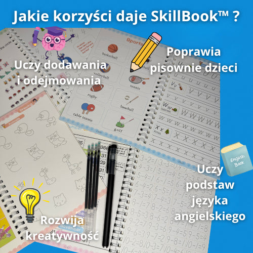 SkillBook™- Zadbaj o rozwój swojego dziecka